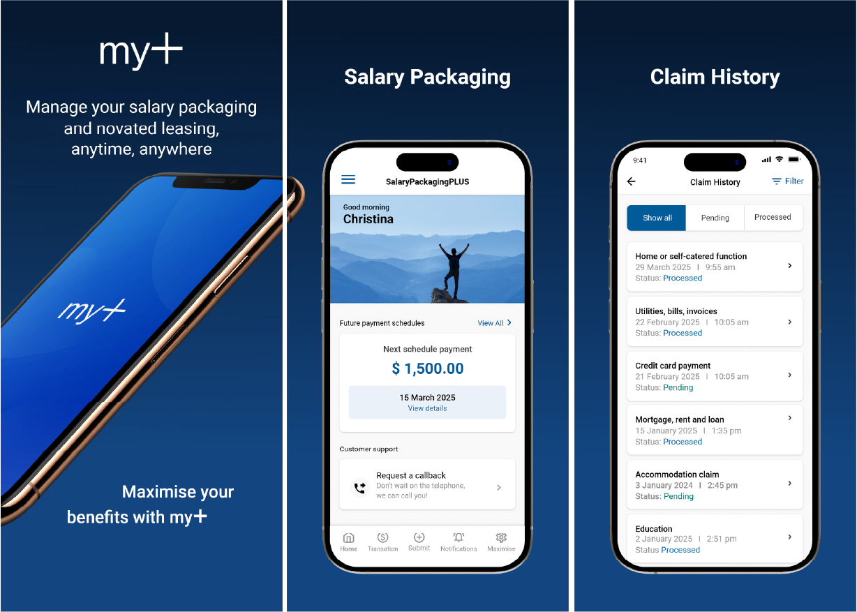 my+ app preview